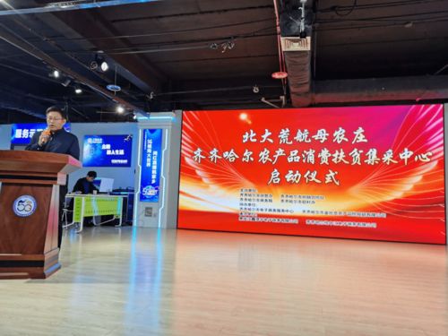 扶贫日系列活动 齐齐哈尔市举办农产品消费扶贫集采中心启动仪式